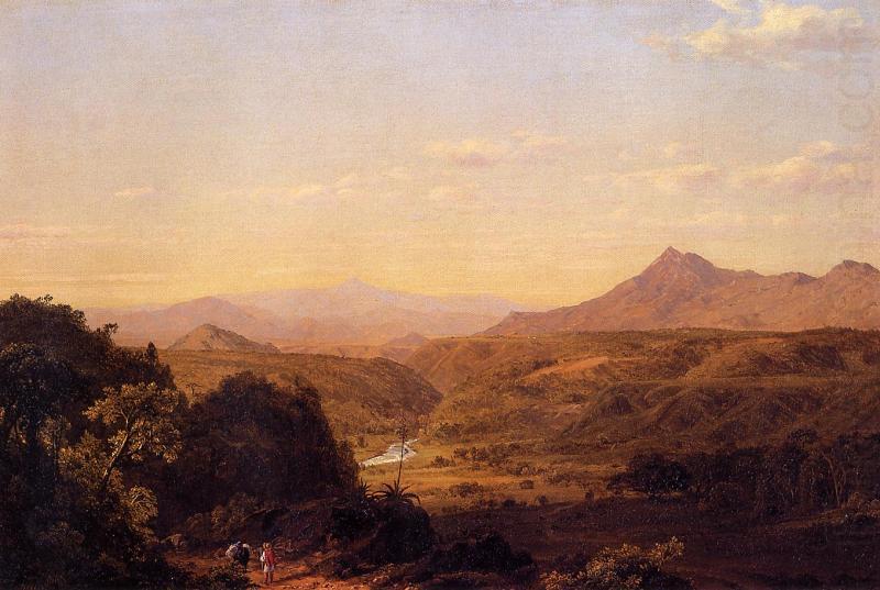 Frederic Edwin Church Scene among the Andes china oil painting image